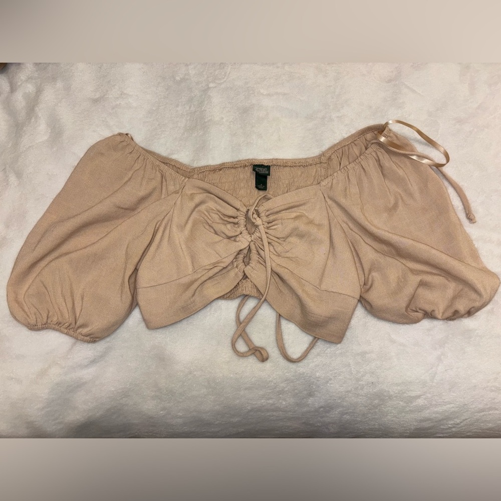 wild fable shirt in tan color size small